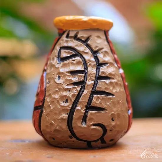 Mini Vaso Cerâmica - Belém do Pará