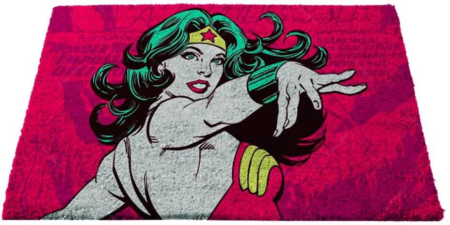 Capacho DC Comics Wonder Woman Power em Fibra de Coco - Urban