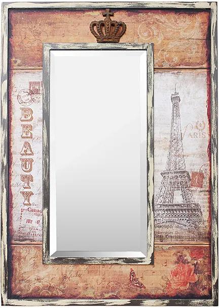 Espelho Paris Eiffel Beauty e Crown