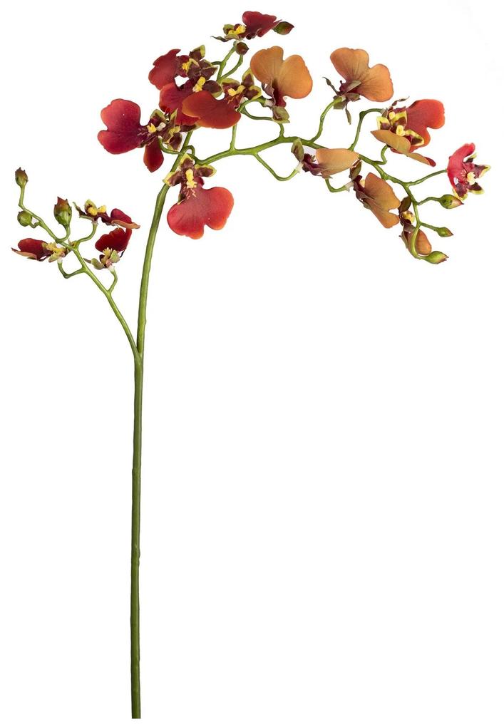 Haste Orquídea Oncidium 60cm - Vermelho