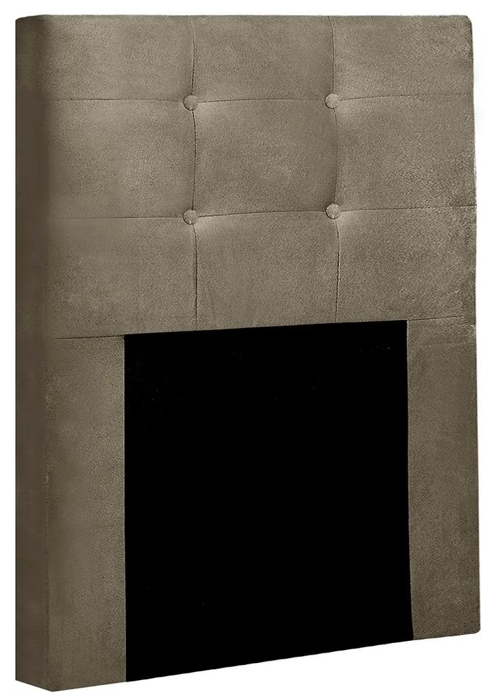 Cabeceira Solteiro Heloísa I02 90 cm Suede - ADJ Decor