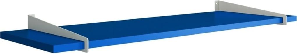 Prateleira de Madeira Home Art Azul Forma 40cm