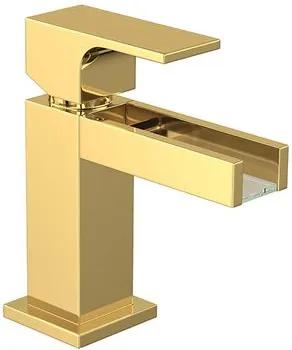 Misturador Monocomando para Banheiro Mesa Unic Cascata Gold 2875.GL90.CAS - Deca - Deca