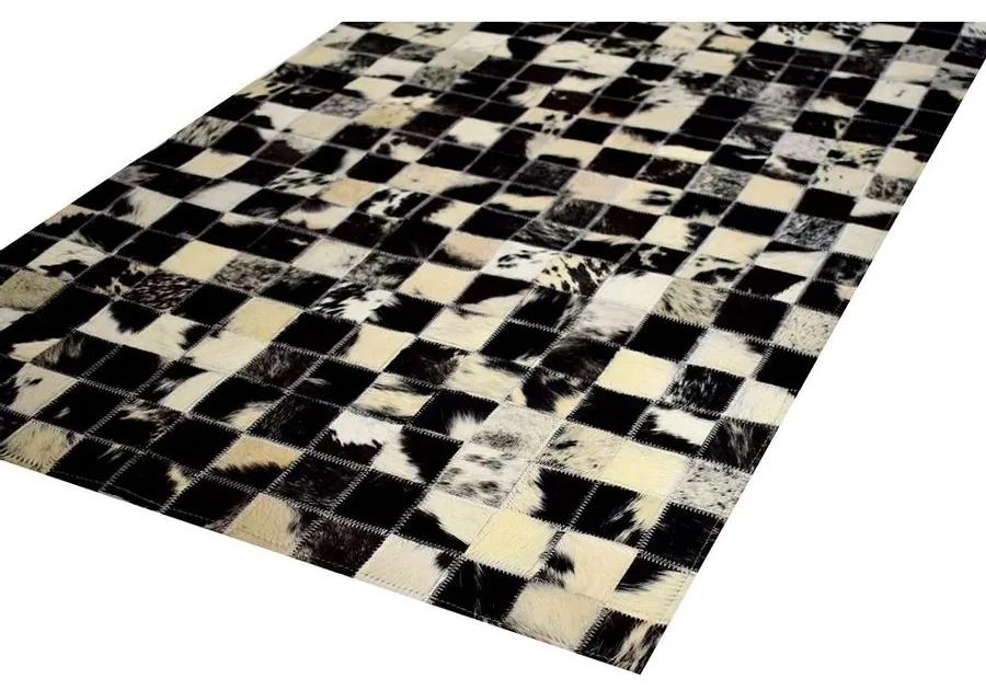 Tapete Mosaico 1,05x1,50 Preto e Off White - RE 45170