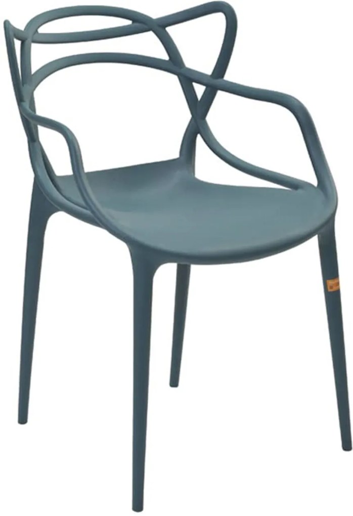 Cadeira Allegra Verde Petroleo D'Rossi
