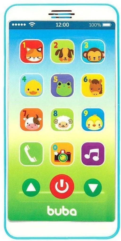 Celular Infantil Baby Phone - Azul - Buba Toys