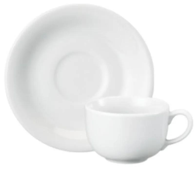 Xicara Café Com Pires 100 Ml Porcelana Schmidt - Mod. Voyage 201