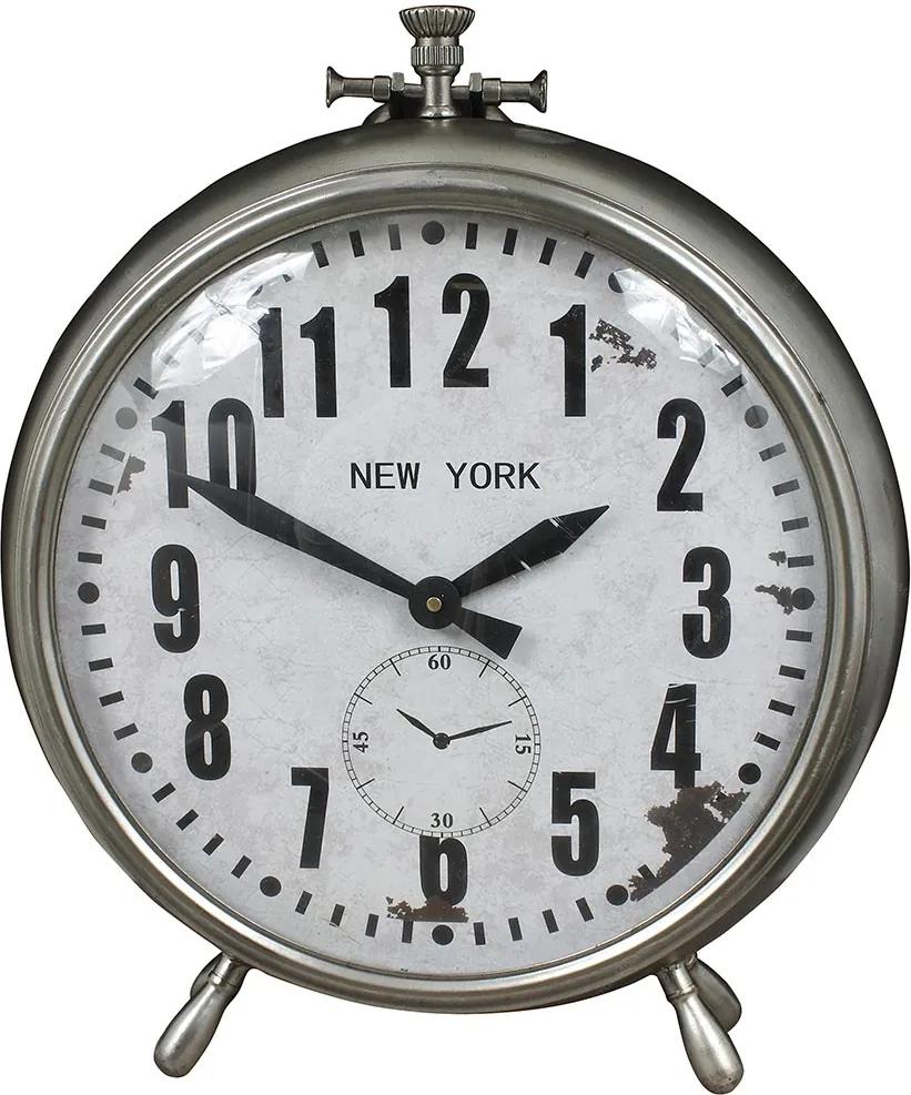 Relógio de Balcão New York Grande Oldway - Em Metal - 55x47 cm