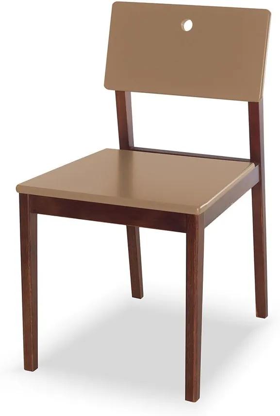 Cadeiras para Cozinha Flip 81 cm 921 Cacau/Marrom Médio - Maxima