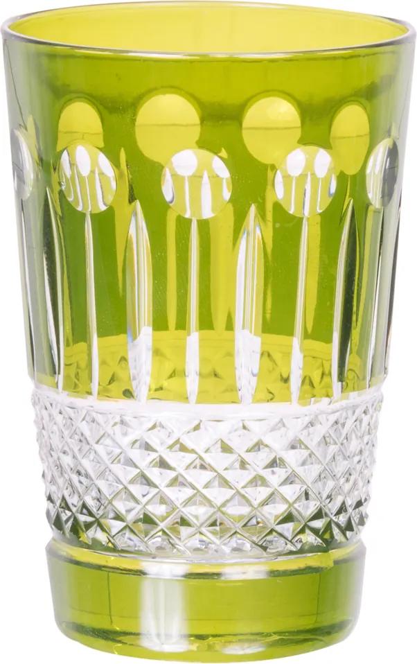 Copo de cristal Lodz para Água de 150ML – Verde Oliva