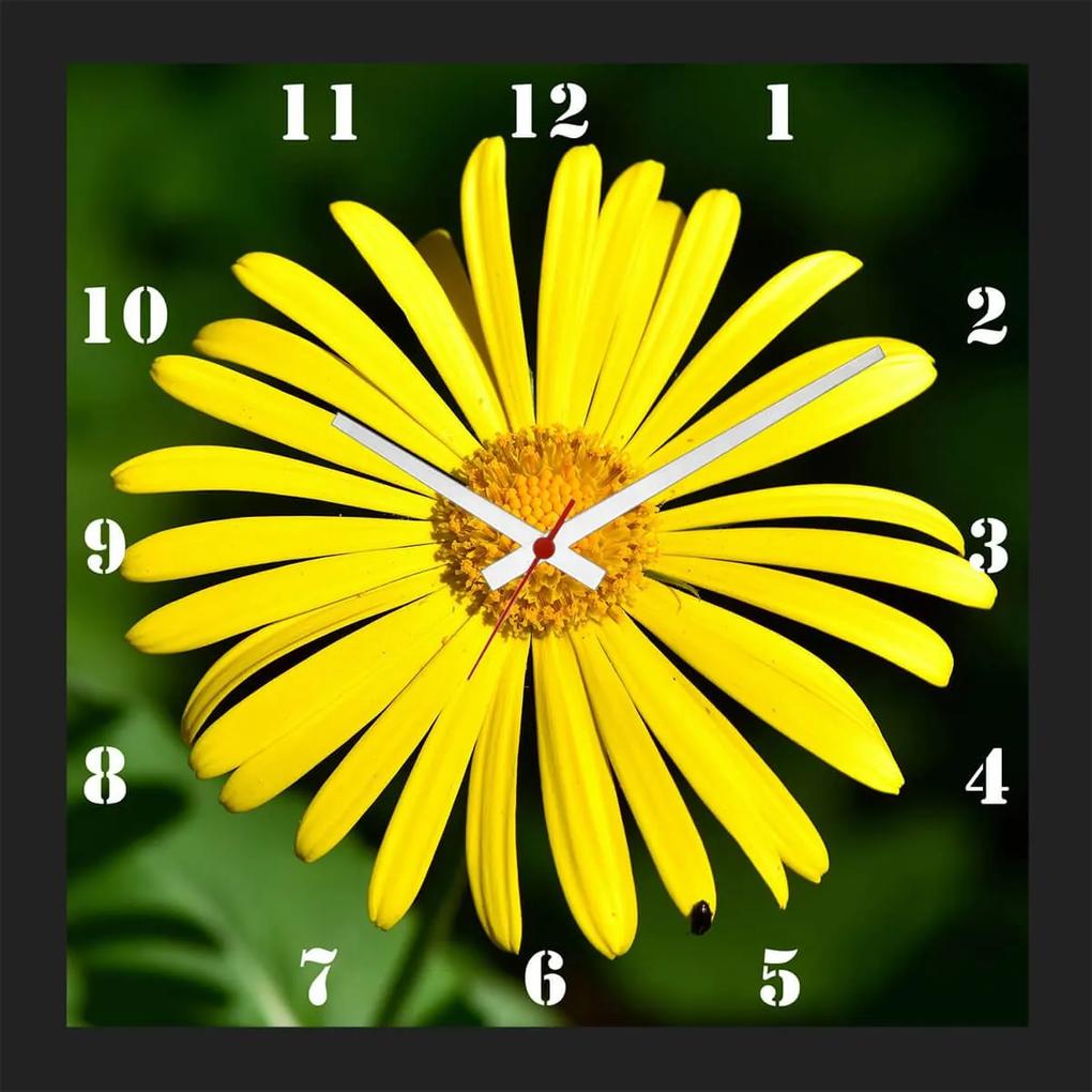 Relógio De Parede Personalizado Para Cozinha Flor De Primavera 30x30cm