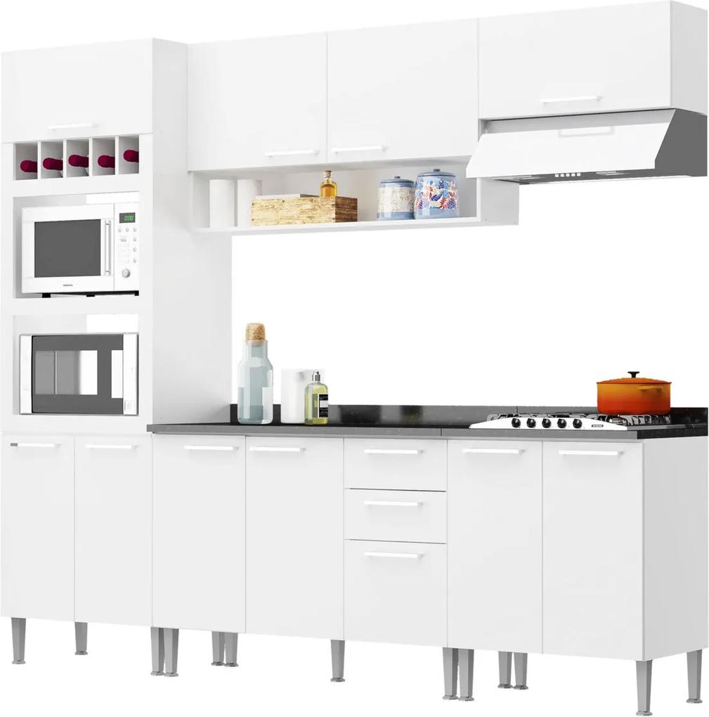 Cozinha Isadora Branco Genialflex Móveis