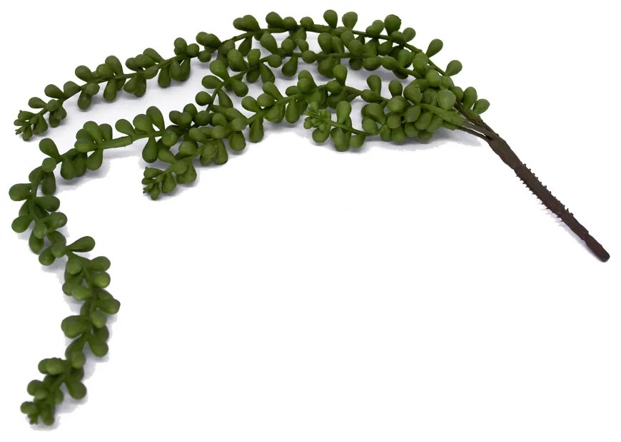 Folhagem Artificial Sedum Pendente para Jardim X4 Verde 48 cm F04 - D'Rossi