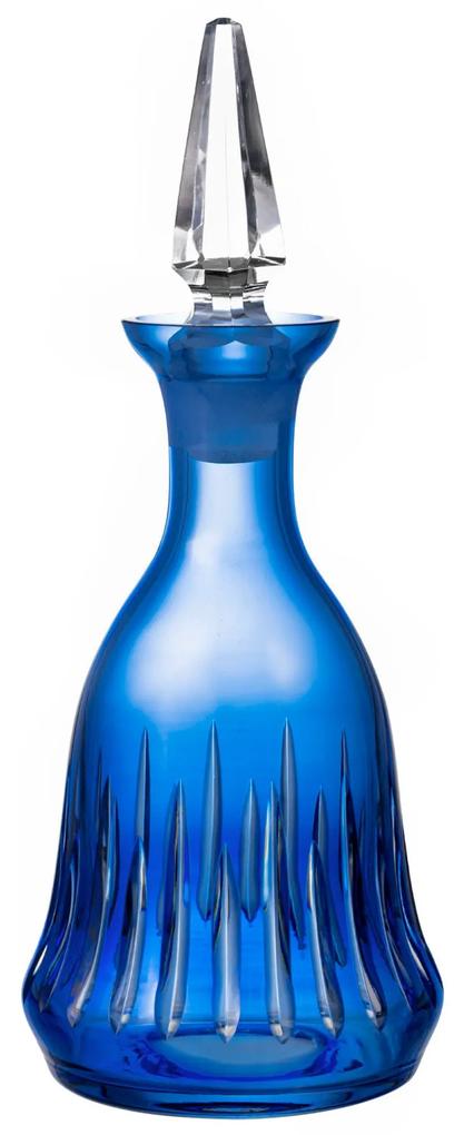 Licoreira de Cristal Lapidado Artesanal - Azul Claro  Azul Claro - 66