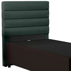 Cabeceira com Base para Cama Box Solteiro 88x188cm Hit ID5 Corano Marr