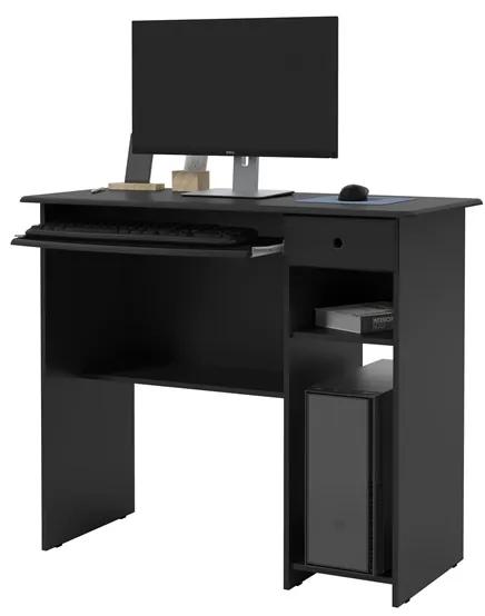 Mesa De Computador Viena Preto – EJ Móveis