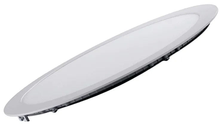 Luminária De Embutir Redondo 12W 4000K Led Bivolt Ø16,8X2,5Cm Downligh... (Branco)