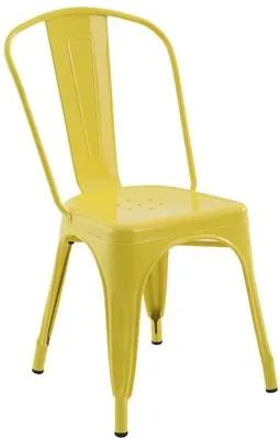 Cadeira Apolo em Aço Carbono - Multi Cores Amarelo