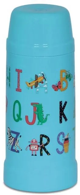 Garrafa Térmica Alfabeto Azul 300 Ml