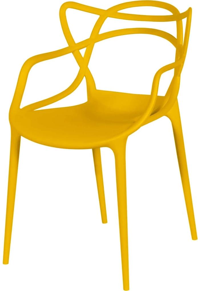 Cadeira de Jantar Solna OR Design Amarelo