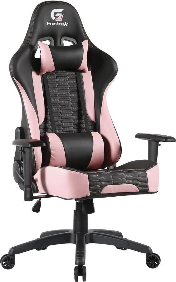 Cadeira Gamer Cruiser Preta/rosa Fortrek