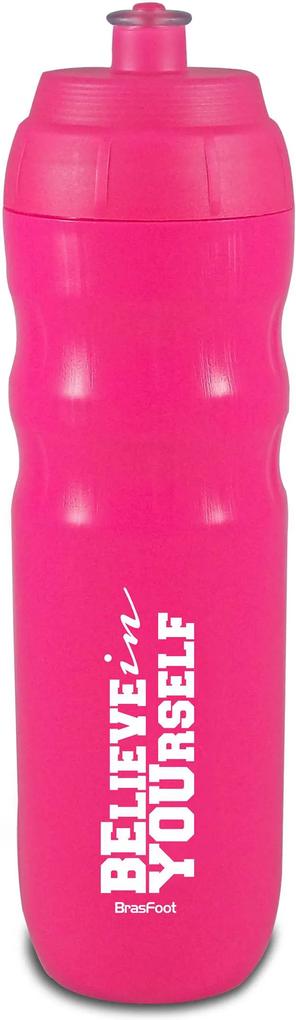 Squeeze tÉrmica 550ml - fitness - believe in -  pink