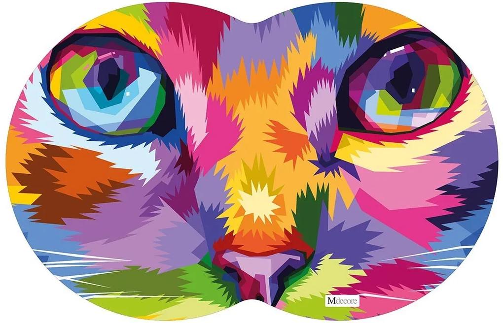 Tapete PET Gato Colorido54x39cm