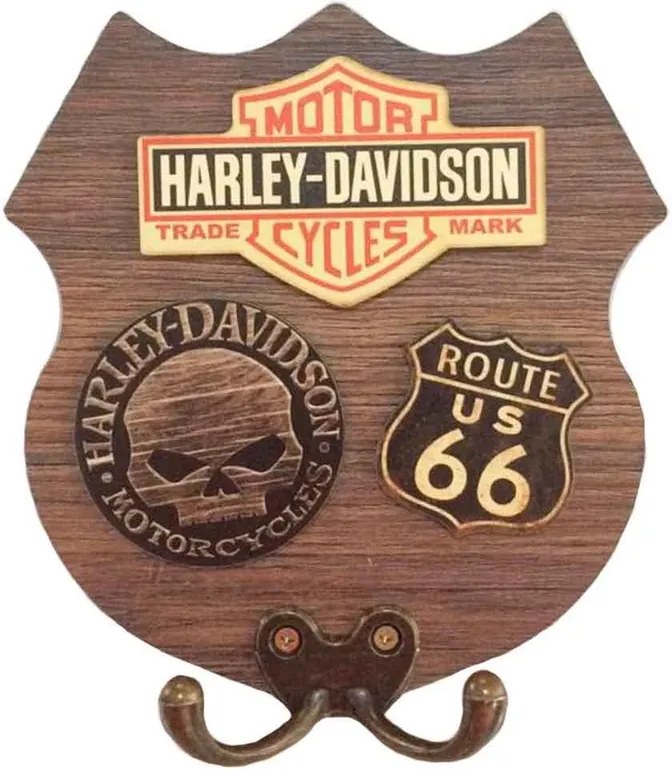 Porta Chaves Madeira Harley Davidson Trade Mark