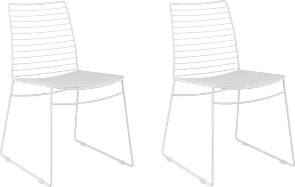 Cadeiras para Cozinha Kit 2 Cadeiras 1712 Branco - Carraro Móveis