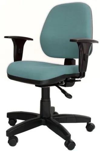 Cadeira Corporate Executiva cor Verde com Base Nylon - 43976 Sun House