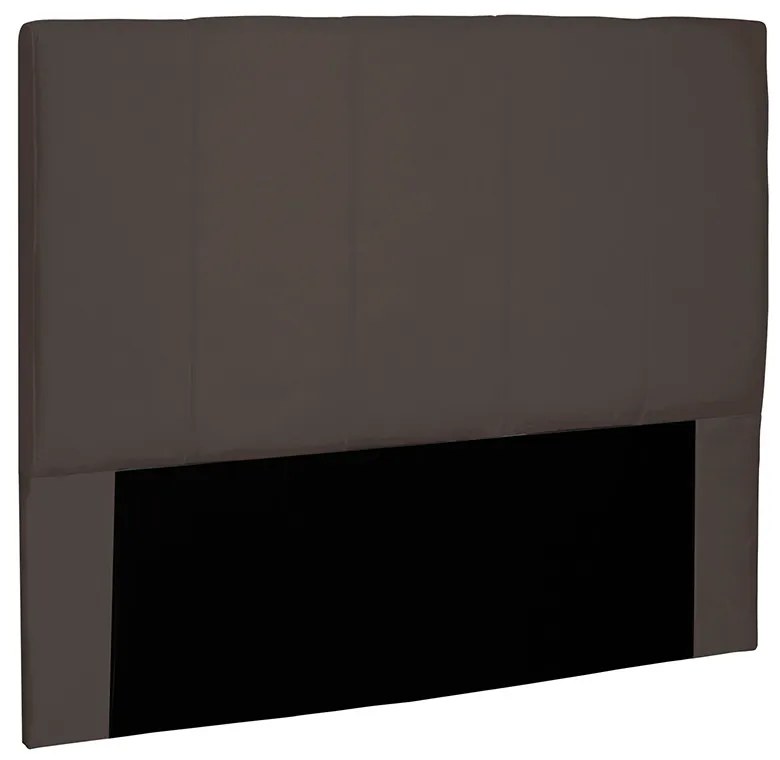 Cabeceira Arizona Para Cama Box Solteiro 90 cm Suede Café - D'Rossi