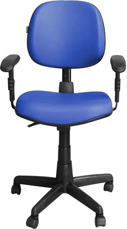 Cadeira para Escritório CE-Ergonômica Giratória Azul - Pethiflex