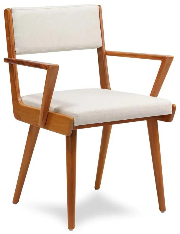 Cadeira com Braço Beatinik Estrutura Peroba de Demolição Eco Friendly Design