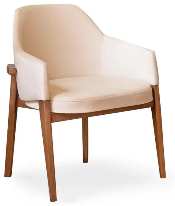 Cadeira Well Estofada Madeira Maciça Design Contemporâneo Avi Móveis