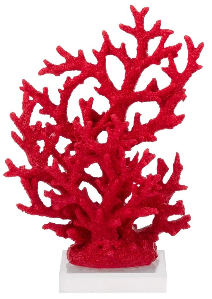 Coral C/ Base Cristal Resina