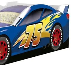 Mini Cama Infantil 148x68cm Personagens Carro Azul Z53 - Mpozenat