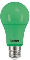 Lâmpada Bulbo Led Taschibra Colors Verde 5W Autovolt
