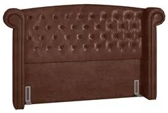 Cabeceira Cama Box Casal Queen 160cm Provença P02 Sintético Camel - Mp