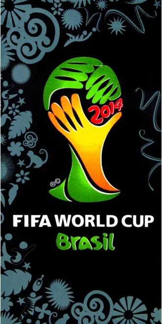 Toalha de Banho Velour World Cup Brasil - 03 Dohler
