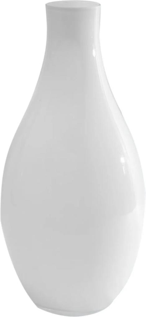 Vaso Bianco & Nero Branco 48 X 8 Cm  Branco
