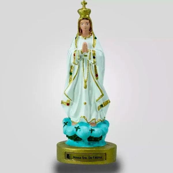 Imagem De Nossa Senhora De Fatima Inquebravel 23cm