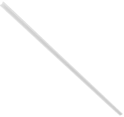 Perfil Embutir Led Aluminio Branco 150cm 28,8w 1949lm 2700k