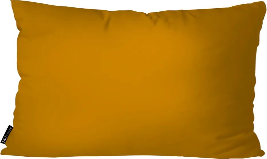 Capa para Almofada Lisa Amarelo Mostarda30x50cm