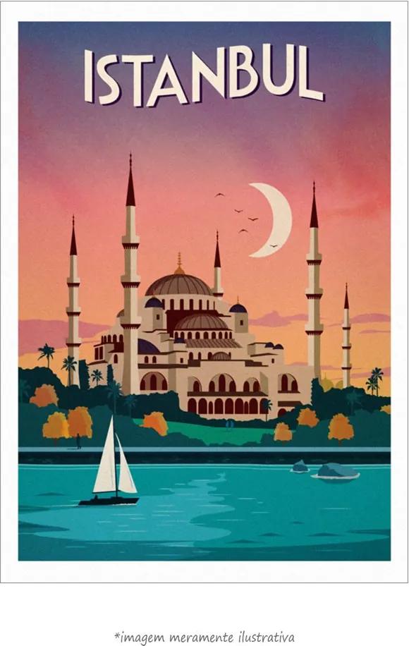 Poster Istambul (20x30cm, Apenas Impressão)
