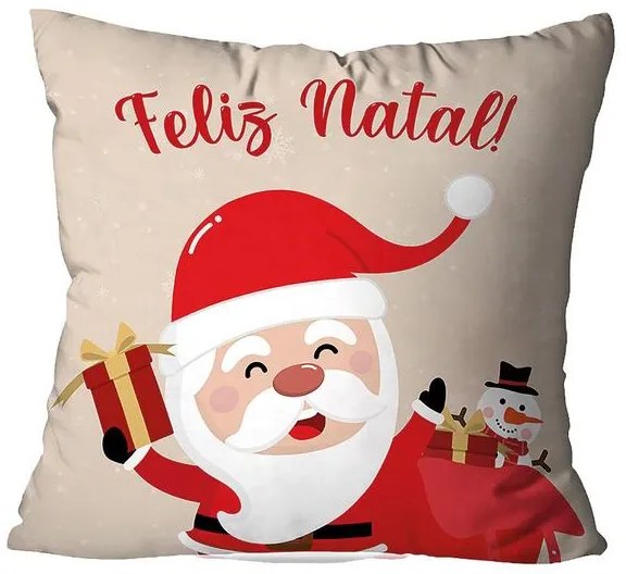 Capa de Almofada Papai Noel 1 Peça