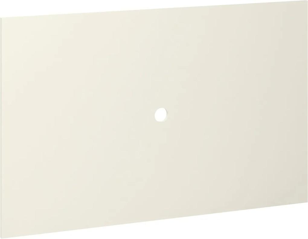 Painel de Parede para Tv Rubi no Tamanho (90 x 140cm) - Madeira Maciça - Cor Branco