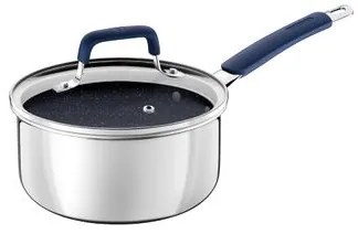 Panela Tramontina Romagna Aço Inox Cerâmico Black Stone 16 cm 1,5 L