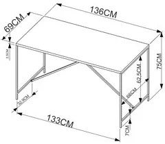 Mesa Para Área Gourmet e 4 Banquetas Baixas Steel Quadra Vermont Base