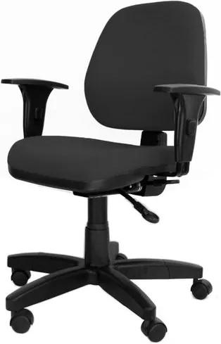 Cadeira Corporate Executiva cor Preto com Base Nylon - 43974 Sun House
