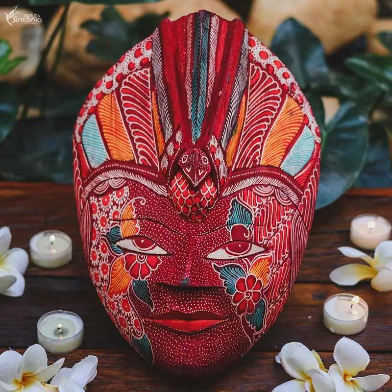 Máscara Decorativa Batik 28cm